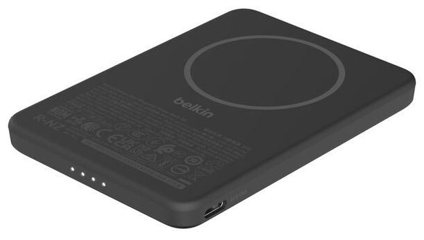 5000 mAh Powerbank USB Typ-C Kabelloses Laden  BoostCharge BPD010 (Schwarz) 