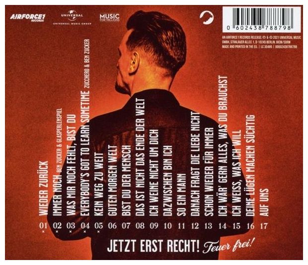 Ben Zucker - Jetzt erst recht! Feuer frei! 