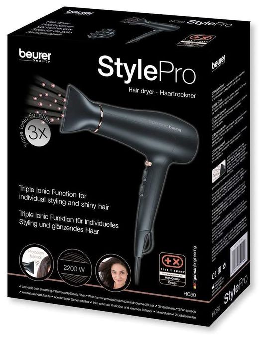Haartrockner 2200 W  HC50 StylePro (Schwarz) 