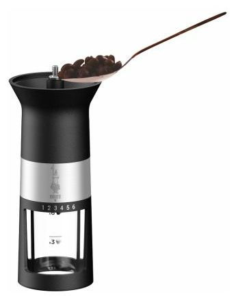 Kaffeemühle  MCPRO001 Macinacaffe manuelle Kaffeemühle (Schwarz) 