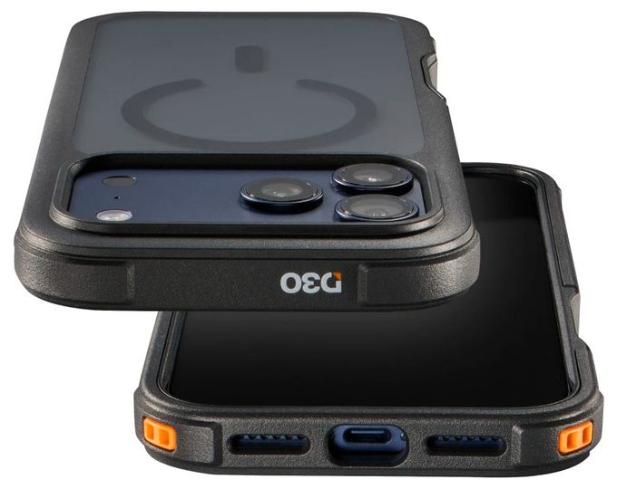 Cover für iPhone 17 Pro Max  016054 Robust Hybrid (Schwarz) 