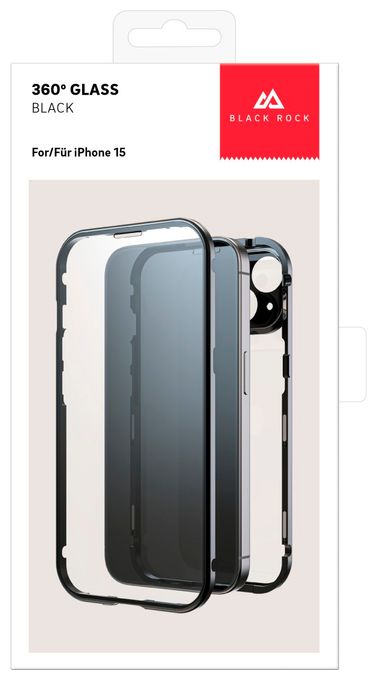 Rückseiten-/Bildschirmschutz Metall, Kunststoff, Gehärtetes Glas 9H für  Apple iPhone 15 Kratzresistent 221253 