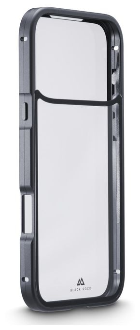 Cover für Apple iPhone 17 Pro Max (Schwarz, Transparent) 360° Glass 