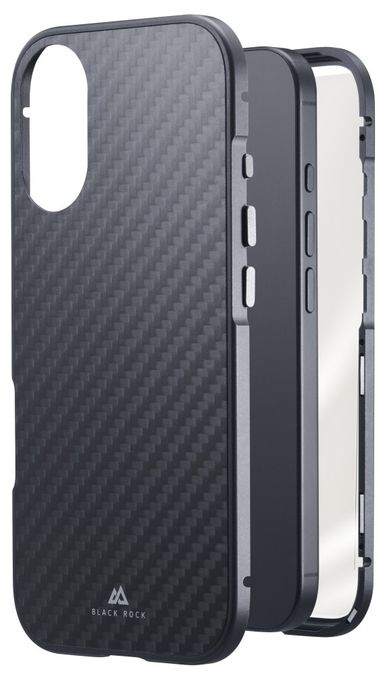Cover für Apple iPhone 17  360° Glass (Grau, Transparent) 