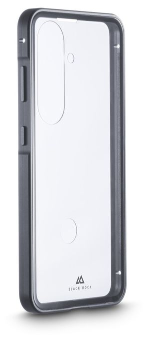 Cover für Samsung Galaxy S26 (Schwarz, Transparent) 360° Glass 