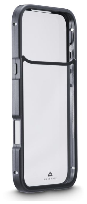 Cover für iPhone 17 Pro Max (Schwarz, Transparent) 360 Grad Glass 