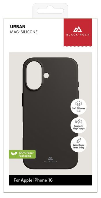 Cover für Apple iPhone 16  Mag Urban Case (Schwarz) 