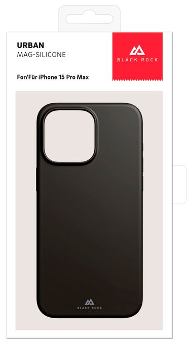 Cover für Apple iPhone 15 Pro Max  Mag Urban Case (Schwarz) 