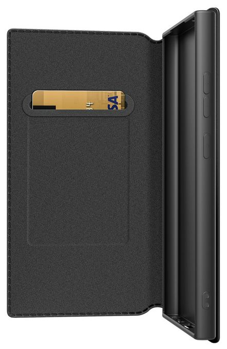 Folio für Samsung Galaxy S24 Ultra  Slim Case (Schwarz) 