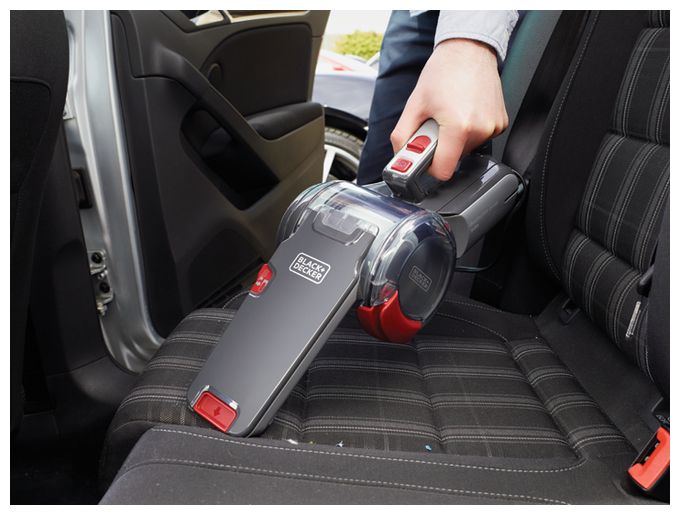 Handstaubsauger 12 V (Grau, Rot, Transparent) PV1200AV Dustbuster 