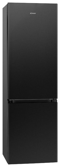 198 l / 71 l Kühl-Gefrierkombi freistehend 168 kWh Jahr  KG184.1 (Schwarz) 