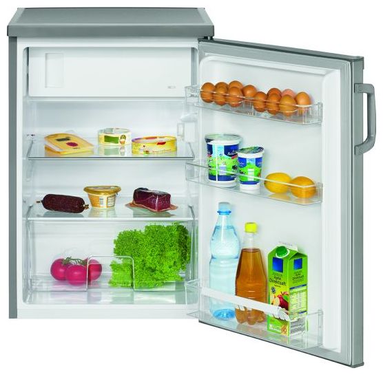 119 l / 105 l Tischkühlschrank EEK: D 94 kWh Jahr  KS2194 (Edelstahl) 