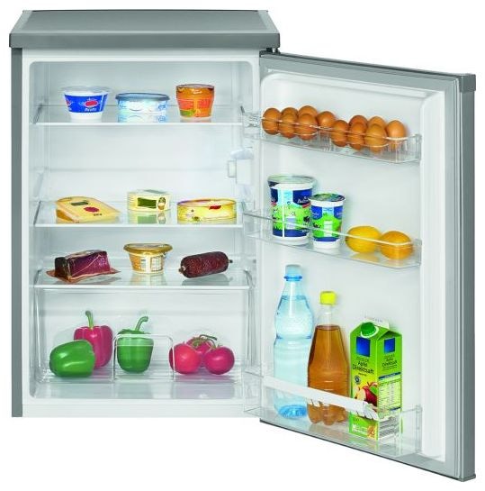 133 l Tischkühlschrank EEK: E 90 kWh Jahr  VS2185 (Edelstahl) 
