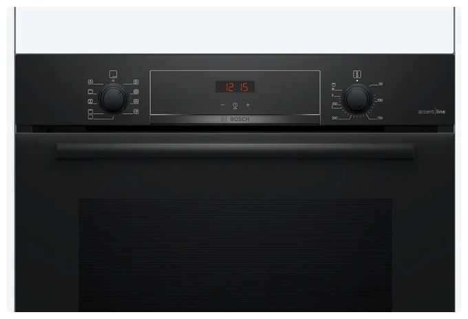 Backofen-Set groß AutoClean Ecoclean mit autarkem 60 cm Induktions Kochfeld HBD436AB64 (HBA4340B3 + PIF695HC1E) 