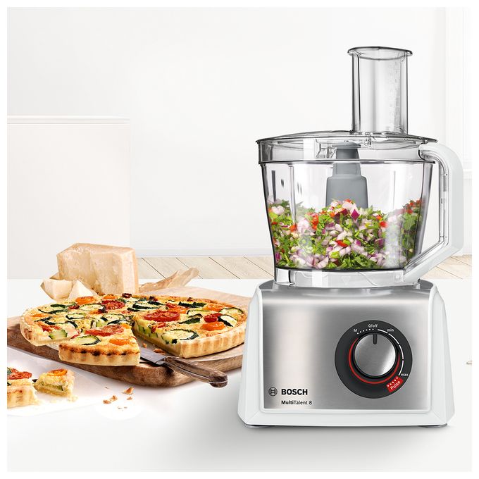 1250 W Küchenmaschine 3,9 l  MC812S814 (Edelstahl, Weiß) 