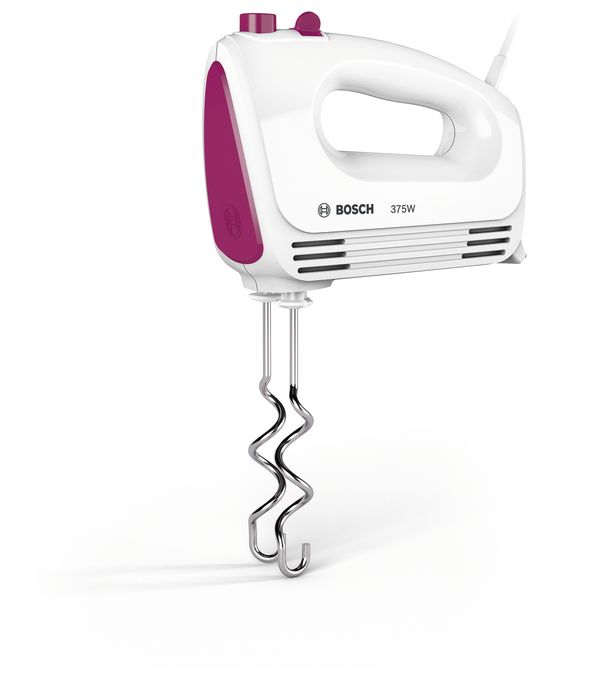 Handmixer 375 W 4 Stufen  MFQ2210P CleverMixx Fun (Pink, Weiß) 