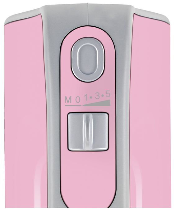 Handmixer 500 W 5 Stufen  MFQ4030K Styline Colour (Grau, Pink) 