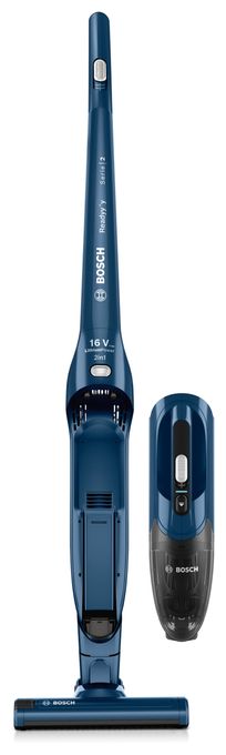 Handstaubsauger Beutellos bis 40 min Laufzeit 14,4 V  Serie 2 BCHF216S (Blau) 