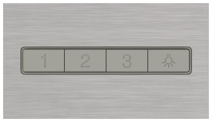 Abluft Dunstabzugshaube/Esse Wand 60 cm (Edelstahl) Serie 2 DWB63BC30 