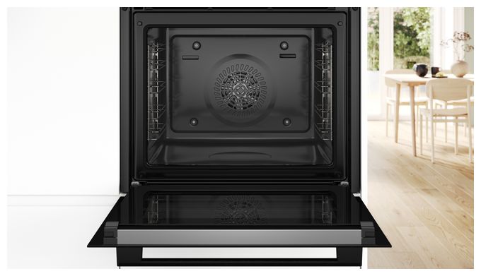 Einbaubackofen groß AutoClean Serie 2 HBA571BB4 