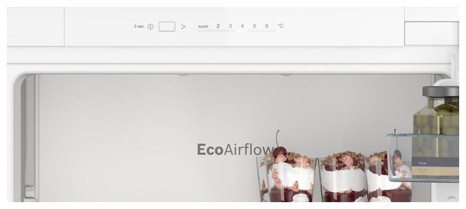 136 l 88 cm Einbaukühlschrank EEK: E 92 kWh Jahr Serie 2 KIR21NSE0 Schlepptür 