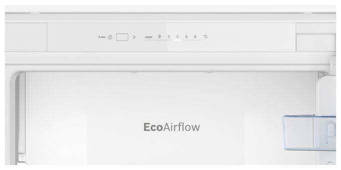 204 l 122,5 cm Einbaukühlschrank EEK: E 101 kWh Jahr Serie 2 KIR415SE0 Schlepptür 