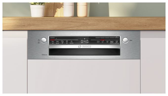 45 cm Geschirrspüler vollintegriert (ohne Front) Leise 10 Maßgedecke aquaStop Funktion Serie 2 SPI2HKS02E 