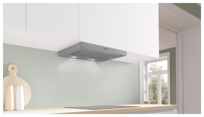 Abluft/Umluft Dunstabzugshaube/Esse Decke 60 cm (Silber) Serie 4 DFM064A52 