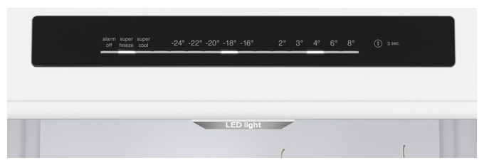 260 l / 103 l Kühl-Gefrierkombi freistehend NoFrost 162 kWh Jahr  Serie 4 KGN392WCF (Weiß) 