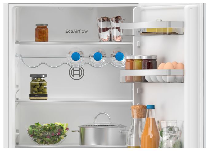 184 l / 76 l 177,5 cm Einbau Kühl-/Gefrierkombination 234 kWh NoFrost Serie 4 KIN86VSE0 Schlepptür 