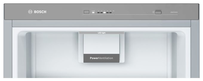 346 l / 346 l Kühlschrank freistehend EEK: D 93 kWh Jahr  Serie 4 KSV36VLDP (Edelstahl) 