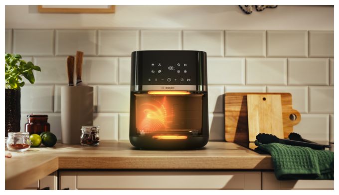 Heißluftfritteuse 6,1 l 2050 W  Serie 4 MAFS2462B (Schwarz) 
