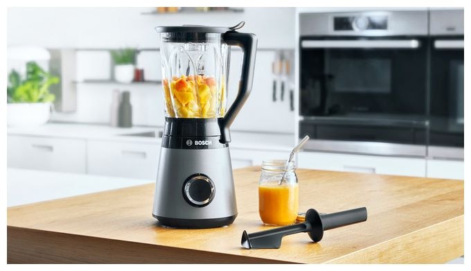 1,5 l Standmixer 2 Geschwindigkeiten 1200 W  Serie 4 MMB6172S (Silber) 