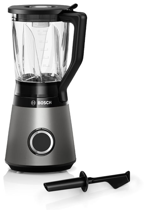1,5 l Standmixer 2 Geschwindigkeiten 1200 W  Serie 4 MMB6172SN VitaPower (Schwarz, Edelstahl) 