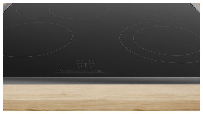 60 cm Glaskeramik Kochfeld/Herdplatte 4 Zone(n) Serie 4 PKN645BA2E autarkes 