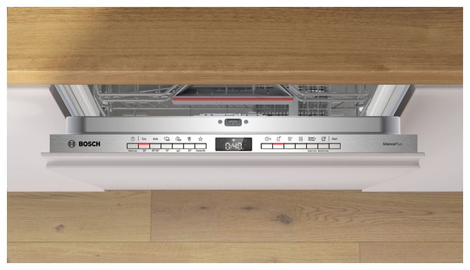 60 cm Geschirrspüler vollintegriert (ohne Front) Sehr leise 13 Maßgedecke aquaStop Funktion Heat exchanger/Drying assistant Serie 4 SBV4EAX28E 
