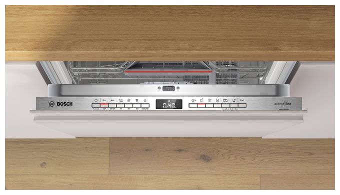 60 cm Geschirrspüler vollintegriert (ohne Front) Sehr leise 13 Maßgedecke aquaStop Funktion Wärmetauscher Serie 4 SMH4HB802E 