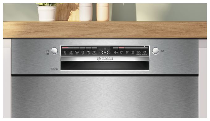 60 cm Geschirrspüler unterbaufähig Leise 13 Maßgedecke aquaStop Funktion Wärmetauscher Serie 4 SMU4HTS14E 