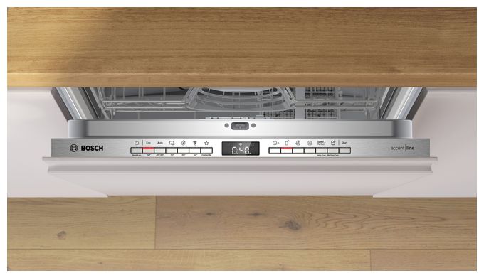 60 cm Geschirrspüler vollintegriert (ohne Front) leise 13 Maßgedecke aquaStop Funktion Wärmetauscher Serie 4 SMV4EU800E 