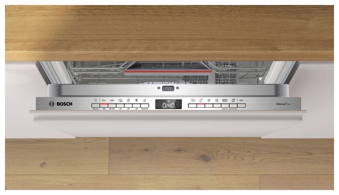 60 cm Geschirrspüler vollintegriert (ohne Front) Sehr leise 13 Maßgedecke aquaStop Funktion Wärmetauscher Serie 4 SMV4HBX19E 