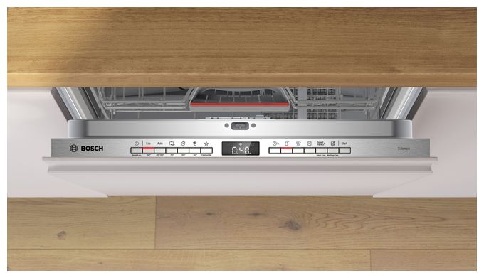 60 cm Geschirrspüler vollintegriert (ohne Front) Leise 13 Maßgedecke aquaStop Funktion Wärmetauscher Serie 4 SMV4HTX14E 