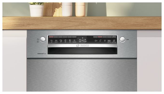 45 cm Geschirrspüler unterbaufähig Leise 10 Maßgedecke aquaStop Funktion Wärmetauscher Serie 4 SPU4HMS10E 
