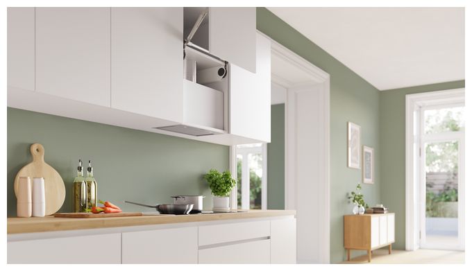 Abluft/Umluft Dunstabzugshaube/Esse Einbau 52 cm (Edelstahl) Serie 6 DLN56AC50 