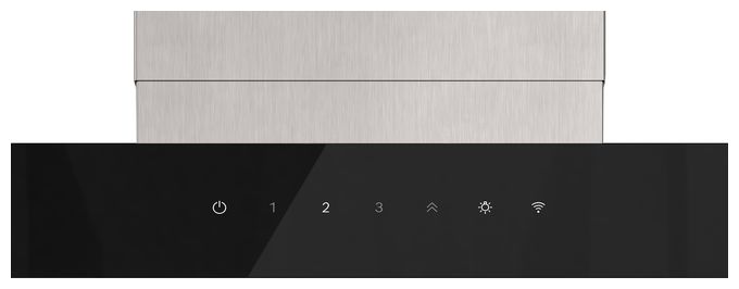 Abluft/Umluft Dunstabzugshaube/Esse Wand 60 cm (Edelstahl) Serie 6 DWB97DN30 