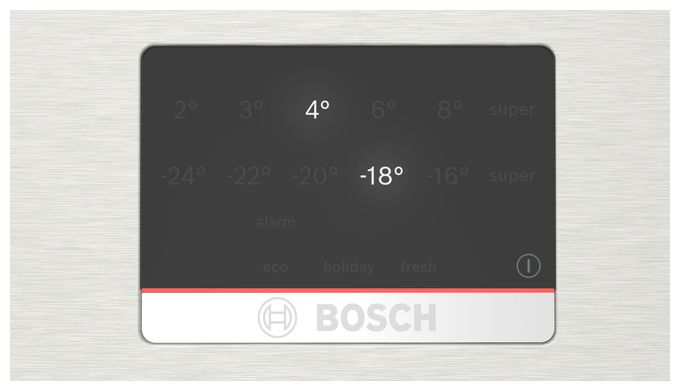 260 l / 103 l Kühl-Gefrierkombi freistehend NoFrost 129 kWh Jahr  Serie 6 KGN39AIBT (Edelstahl) 