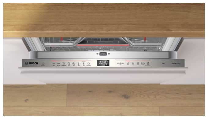 Geschirrspüler vollintegriert (ohne Front) Sehr leise 14 Maßgedecke aquaStop Funktion Serie 6 SBV6ZCX16E 