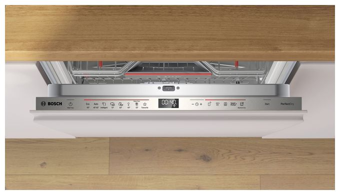 60 cm Geschirrspüler vollintegriert (ohne Front) Sehr leise 14 Maßgedecke Serie 6 SMV6ZCX16E 
