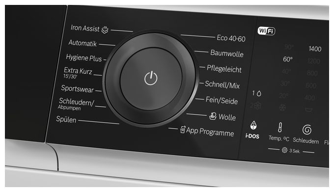 9 kg Frontlader Waschmaschine 1400 U/min aquaStop Funktion Serie 6 WGH244A40 
