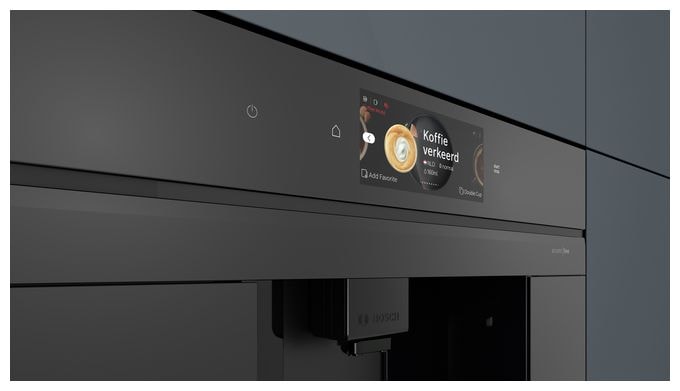Kaffeevollautomat 19 bar 2,4 l 400 g AutoClean (Schwarz) Serie 8 CTL9181B0 Einbau 