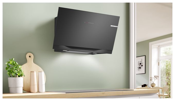 Umluft Dunstabzugshaube/Esse Wand 90 cm (Schwarz) Serie 8 DWK91LT60 